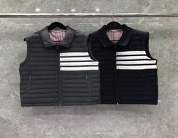 Gilet invernale caldo leggero gilet casual alla moda Cappotto termico maschile di alta qualità