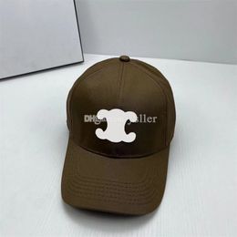 Designer Color Fashionable Sunshine Men's Casual Baseball and Canvas Sunshade Printed Cap Solid Women's Hats
