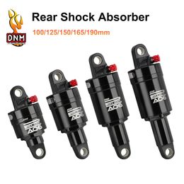 Alloy Bicycle Rear Shock Fork DNM AO-6 Air Suspension MTB Mountain Bike Rear Shock Absorber 100/125/150/165/190mm