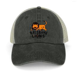 Ball Caps Brisbane Lions Cowboy Hat Man For The Sun Anime Boy Women's