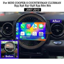 Auto Radio For Mini Cooper Countryman Touchscreen Android Car Stereo DVD GPS Navi Carplay R55 R56 R57 R58 R59 R60 R61 2007-2013 car dvd Android Auto Youtube Spotify