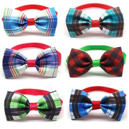 Dog Apparel Whole 100pcs Pet Cat Bowties Collar Bows Puppy Ties Bow Tie Neckties Samll -dog Grooming Supplies265D