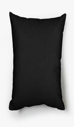 Black Canvas Pillow Cover 16x16 Inches Natural Canvas Pillow Case White Cotton Pillow Case blank Cushion Cover for DIY printing 34537487