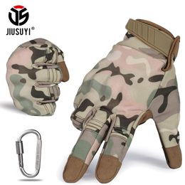 Touch Screen Cold Weather Waterproof Glove Windproof Winter Warmer Fleece Tactical Military Full Finger Gloves Protective Men LJ202492