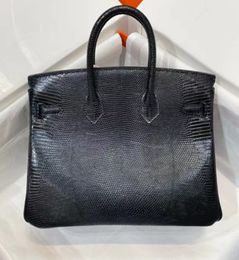 brand handbag designer bag luxury purse 25cm totes real lizard skin fully handmade quality many Colours wholesale price free shipping