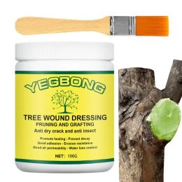 Film Pruning Sealer For Tree Garden Tree Grafting Paste Tree Wound Dressing Pruning Sealer With Brush Bonsai Wound Healing Agent