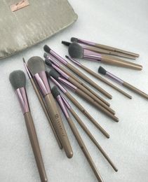 Brand high quality Makeup Brush 15PCSSet Brush With PU Bag Professional Brushes For Powder Foundation Blush Eyeshadow7889998