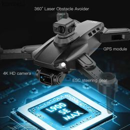 Drones se Maxdrone GPS 4K professional mini Dron to 5G WiFi FPV camera 360 obstacle avoidance brushless motor RC quadcopter L900 pro 24313