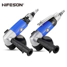 Tips Hifeson 5 Inch 125r Pneumatic Angle Grinder Grinding Stone Derusting Pneumatic Tool Large Torque Grinding Wheel Polishing H