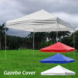 Gazebos Folding Tent Top Cloth Durable Oxford Cloth Waterproof and UVproof Fourcorner Sunshade Tarpaulin Outdoor Activities Supplies