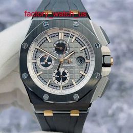AP Fancy Watch Highend Watch Royal Oak Offshore Series 26415CE German Limited Edition Of 300 Rare Black Ceramic Mechanical Watches With Ultra High Aesthetic Value