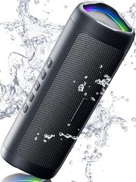 Bluetooth Speaker with HD Sound, Portable Wireless, IPX5 Waterproof, Up to 24H Playtime, TWS Pairing, BT5.3, for Home/Party/Outdoor/Beach, Electronic Gadgets, Birthday Gift