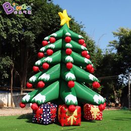 工場価格10MH（33フィート）ブロワー付きのインフレータブル巨大な巨大なクリスマスツリー