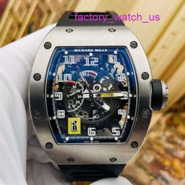 RM Watch Chronograph Classic Watch Rm030 Automatic Mechanical Watch Rm030 Titanium Alloy Fashion Leisure Business Sports Wristwatch