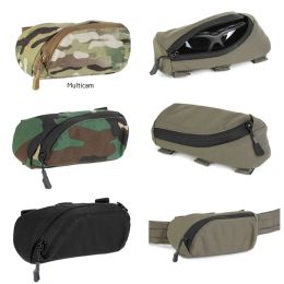 Covers Outdoor CS Portable Glasses Case Tactical MOLLE Glasses Bag Pouch for Backpack Strap Belt