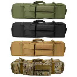 Bags Tactical Rifle Bags Hunting Double Carbine Cases for 36" Long Gun Shooting Range Outdoor Sports Storage for M249 M4A1 M16 AR15