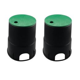 Sprinklers 2X 6In Garden Lawn Underground Valve Box Cap Sprinkler Watering Valve Cover Lid