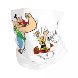 Scarves Asterix And Obelix Bandana Neck Cover Printed Wrap Scarf Multi-use Headband Fishing For Men Women Adult All Season