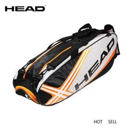 Tennis Bag Mens Tennis Racket Large Outdoor Gym Badminton Backpack 49 Racquet With Handle Waterproof2578391
