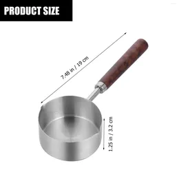 Pans Non Stick Cookware Stainless Steel Small Oil Pan Ceramic Saucepan Convenient Frying