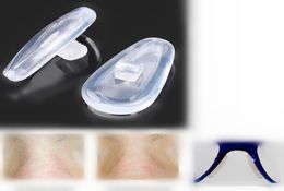 Antislip Adhesive Contoured Soft Silicone Eyeglass Nose Pads with Super Sticky Backing4292513