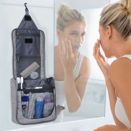 Covers Toiletry Bag Makeup Organiser Wash Bag Portable Travel Kit Organiser Household Storage Pack Bathroom Storage with Hanging