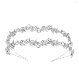 Hair Clips Female Hairbands Headdress With Color-preserving Sparkling Rhinestone For Valentine's Day Christmas Gift