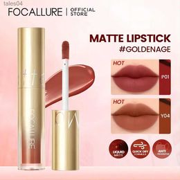 Lipstick FOCALLURE 20 Colours Velvet Matte Liquid Lipstick Waterproof Long Lasting Quick-dry Lip Gloss High Pigment Lips Makeup Cosmetics 240313