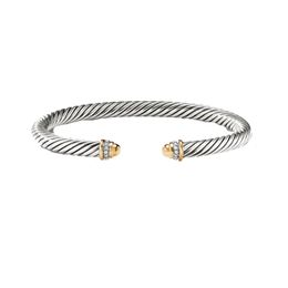 Bracelet Dy Twisted designer X Cable Top Trending Gifts Women diamond Fashion Versatile Twist Bracelets luxury 925 sterling silver Jewellery