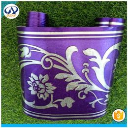 5m purple Colour Wallpaper border DZAS-LS waist lines home decor Decal wall papers borders wallpaper border1302Z