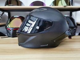 Full Face Motorcycle Helmet Pista GP RR 70 Anniverary Matte Black anti-fog visor Man Riding Car motocross racing motorbike helmet