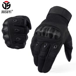 New Brand Tactical Gloves Military Army Paintball Airsoft Shooting Police Hard Knuckle Combat Full Finger Driving Gloves Men CJ191230J