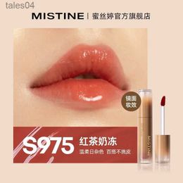 Lipstick Mistine Lip Glaze Lipstick Mirror Shine Matte Moisturizing Long-lasting Dazzing Light Lip Gloss Lip Mud Korea Makeup Cosmetics 240313