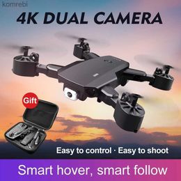 Drones S6000 Drone Professional 4k HD Dual Camera Fpv UAV Height Keep Quadcopter RC Drone RC Aeroplane Toy Gift 24313