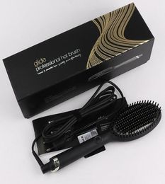 Glide Hair Brush One Step Hair Dryer Styler Volumizer Multifunctional Straightening Curly Hair Brush with Negative Ions9767654