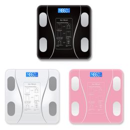 Scales Weight Scale Bathroom Fat Smart Electronic Composition Analyzer Fashion Selling Precision Bathroom Black Analyzer Scale