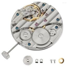 Watch Repair Kits 1 PCS 6497 ST36 Movement Mechanical Hand Winding P29 44Mm Steel Case 6497/6498 ST3600