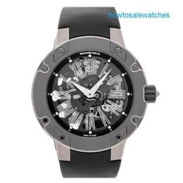 Casual Watch RM Watch Celebrity Watch RM033 Extra Flat Automatic Titanium Mens Strap Watch RM033 AL TI