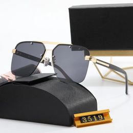 2023 Top luxury Sunglasses polaroid lens designer womens Mens Goggle senior Eyewear For Women eyeglasses frame Vintage Metal Sun Glasses jing ru 3519 PPDDA