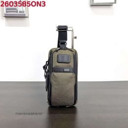 Designer TUMIIS Personalize Backpack Chest Bag Business Travel 2603585on3 Nylon Men's New Fashion One Mens Shoulder Crossbody WZO3