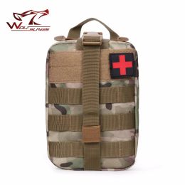 Bags Tactical Medical First Aid Molle Pouch Military Waist Pack Durable Emergency Kit Tool Bag Outdoor Camping Travel Molle Pouch