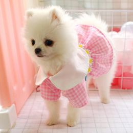 Small Pet Dog Cat Summer Cute Fairy Skirt Princess Tutu Dress Puppy Clothes Apparel Classic Outfit255h