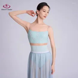 Stage Wear Ballet Swan Dance Performance Practise Specific Tight Fitting Clothing With Three-dimensional Embroidery High-end Jumpsuit