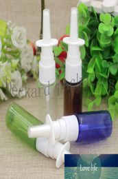 100pcs 15ml Medical Spray Bottle with Nasal Sprayer Clear Mist Medicine Liquid Containers 15ml plastic Empty Bottles1686802