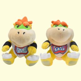 Atacado Mary Series Bowser Jr. Estatueta de pelúcia 2 Koopa BB Fire Dragon Kid jogo infantil Playmate