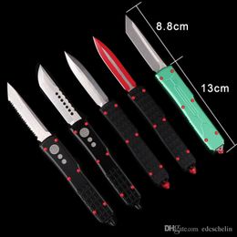 Automatic otf knife micro MT Tactical made knives multi tool plier diving High Quality Xmas gift black handle