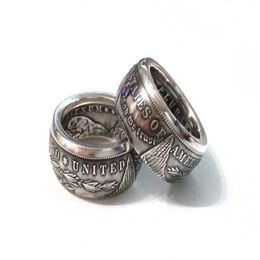 90% silver morgan dollars Ring Cheap Factory High Quality Selling296R