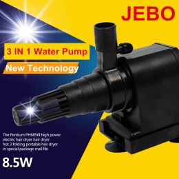 Pumps JEBO LIFETECH 3 in 1 Submersible Water Pump For Aquarium Fish Tank Pump Water Change Pump Water Circulating Pump AP1200