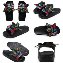 2024 designer sandal clogs slide mens women flip flops buckle stock slider fur outdoor Fashions summer slipper shoe GAI 36-45