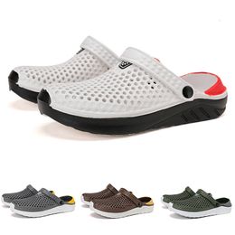 Color Men Solid Slippers Women for Hots Slip Resistant Black White Multi Breathable Mens Indoors Walking Shoes GAI A111 527 Wo S